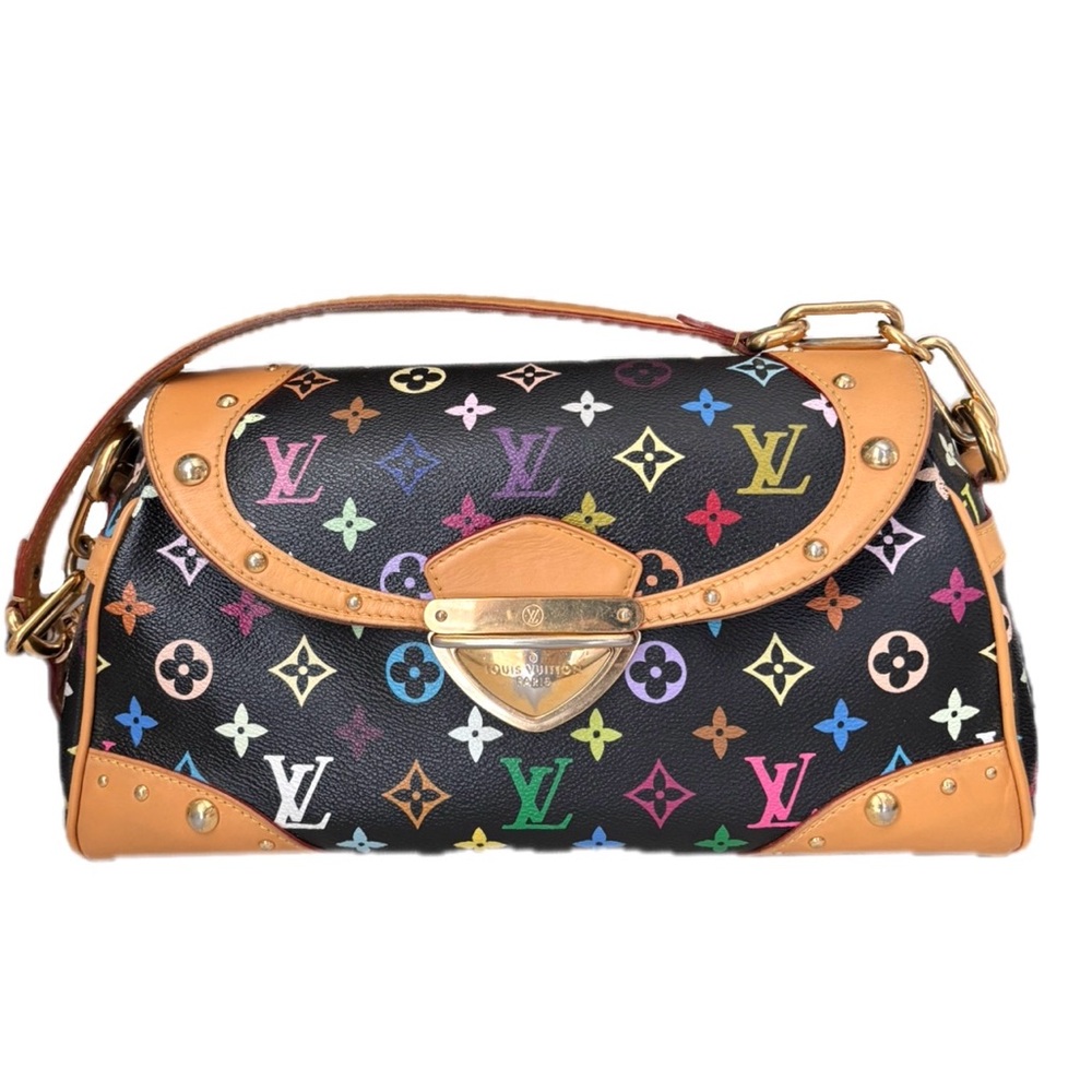 Beverly Handbag Monogram Multicolor MM Shoulder bag